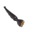 Natural Wood Eye Massager Pen Skincare Applicator Wooden Eye Roller Massager Purple Ebony Massage Stick Facial Acupressure Tool for Cream Applicatio