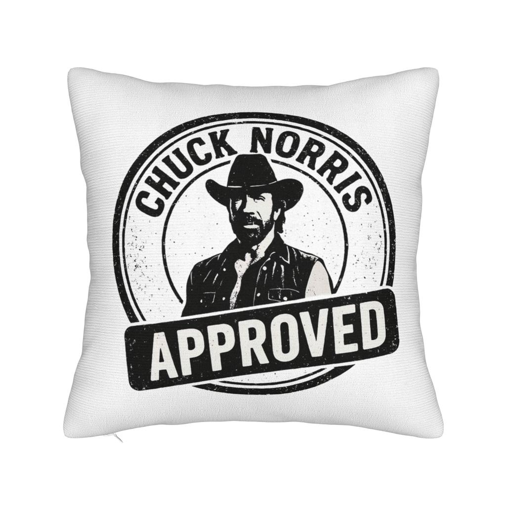 RIP Chuck Norris Throw Pillow Cover Polyester Throw Pillow Funny Pillowcover Home Decor