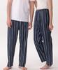 [Daeb] Blau gestreifte Pyjamahose für den ganzen Tag, Unisex [Versand aus Korea] 100% Original