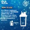 EVLution Nutrition Mushroom Coffee, Iced Coffee, 4.2 Oz (120 G)