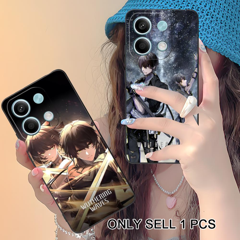 Wuthering Waves Rover Matte TPU Mobile Phone Case for Xiaomi Redmi Note 14 13 12 11 S Pro Plus 4G 5G Colorful Printing Cover