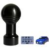 Up MES Shift Knob for Suzuki Swift Sport ZC33S Inspection Spherical Type M12 X [Position Knob] (Vehicle Compliant) P1.25 (50mm_40mm UP, Black)