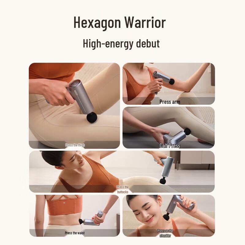 SKG F1 Premium Portable Massage Gun CN Plug (adapter Included)