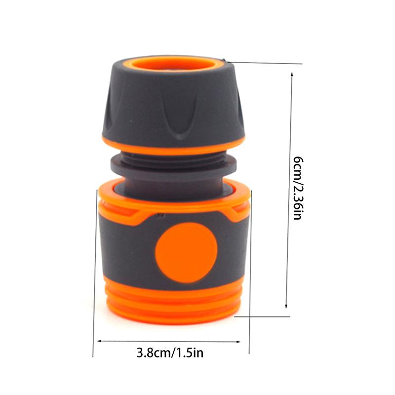 1PCS Garden Watering Hose Quick Connector Joint Water Pipe Irrigation Fittings Stop Water Connectors