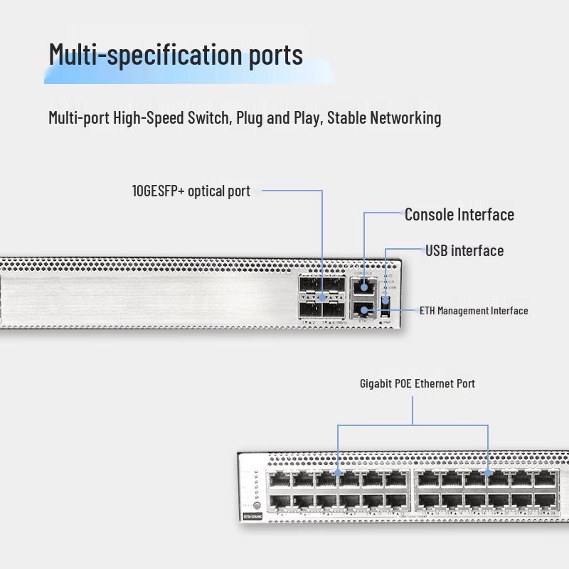 Huawei S5736-S24U4XC Managed PoE++ Ethernet Switch