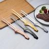 Koreaanse Stijl Roestvrij Staal BBQ & Kooktang - Anti-Brandpuntig Ontwerp voor Voedsel, Steak, Buffet.