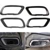 Stainless Steel 2pcs Car Tail Muffler Exhaust Pipe Output Cover Parts Trim For BMW X5 G05 X6 G06 X7 G07 M Sports