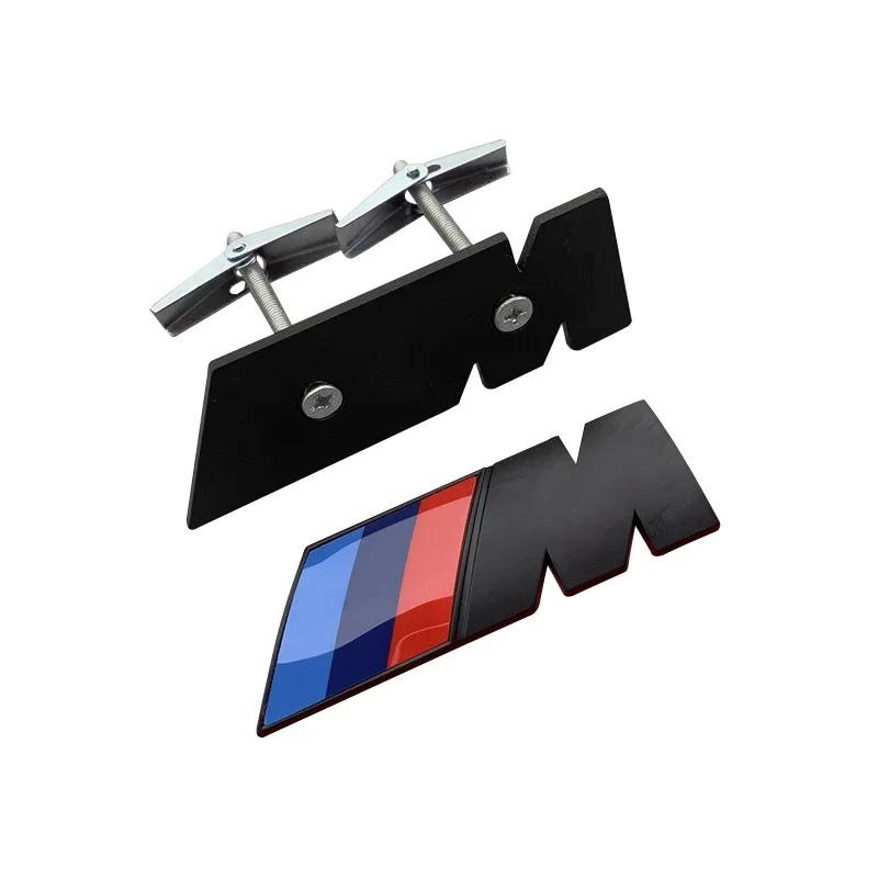 NTSM5 For BMW E91 X5 E70 F11 E30 F31 X3 F25 E61 E83 X1 E53 E87 F40 F32 E70 F36 E46 BMW Grille Emblem Car Front Modification M Badge