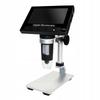 Digital Microscope with 4.3"" Display DM4-Z04008 – Magnification 50X–1000X | 8 LED Lights | PC Connection