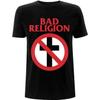Bad Religion T-shirt Officiel Classique Buster Cross Noir Hommes Unisexe