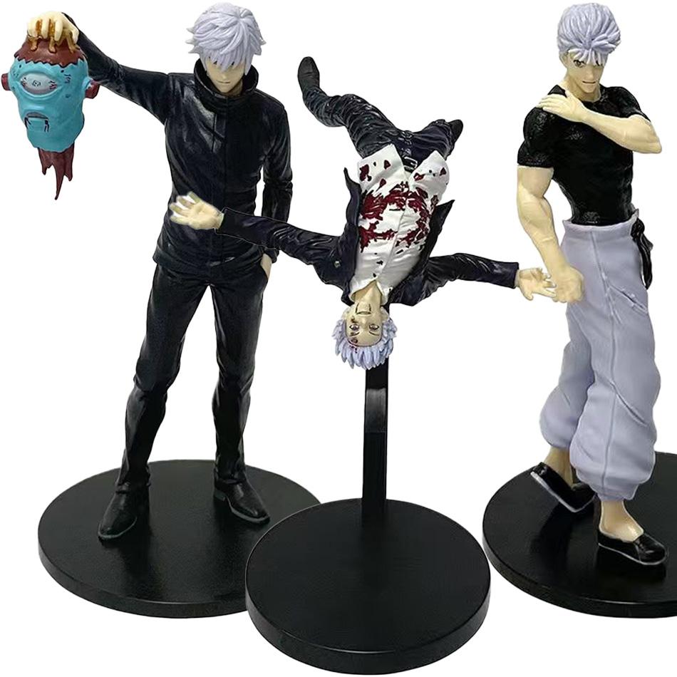 19Cm Hot Anime Jujutsu Kaisen Figure Season 3 Satoru Gojo Awakening Flying Model Toy Collection Pvc Action Figure Doll Gifts