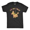 Mens Id Hit That T Shirt Funny Sarcastic Pinata Party Sex Joke Graphic Novelty