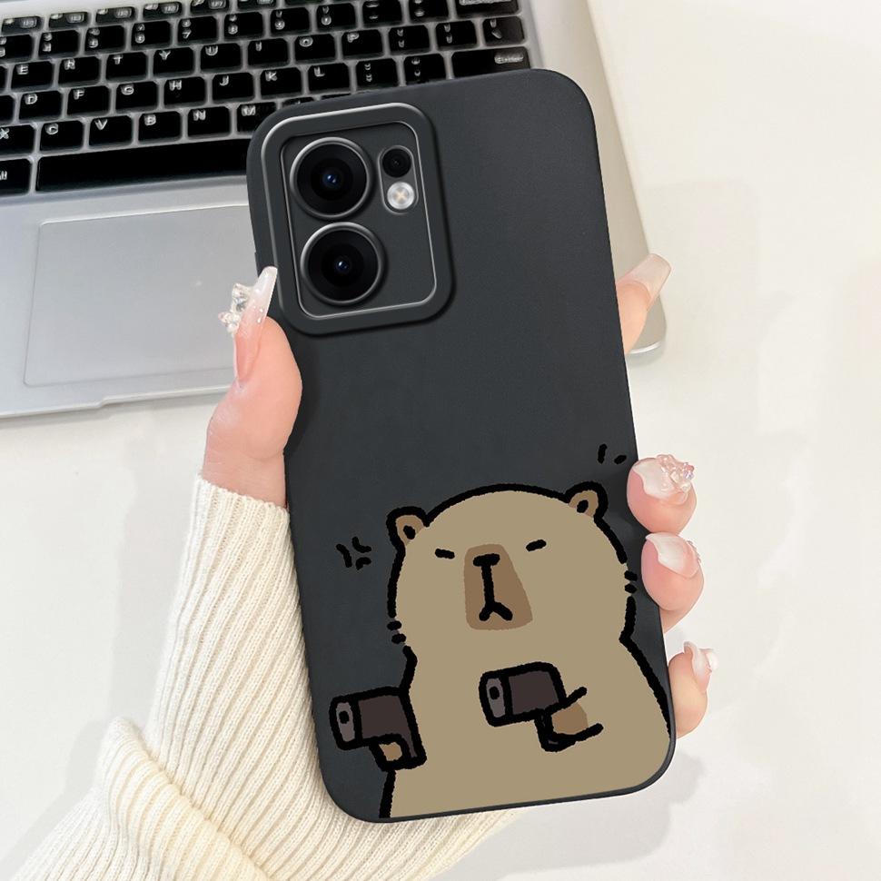 For Oppo Reno13 F Case Cute Rabbit Panda Soft Silicone Phone Cover For Oppo Reno 13 Reno13 Pro 13F Reno13F 5G Fundas Capa Shell