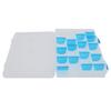 Plastic Fishing Lure Box Single Layer Transparent Lure Fishing Box for Accessories