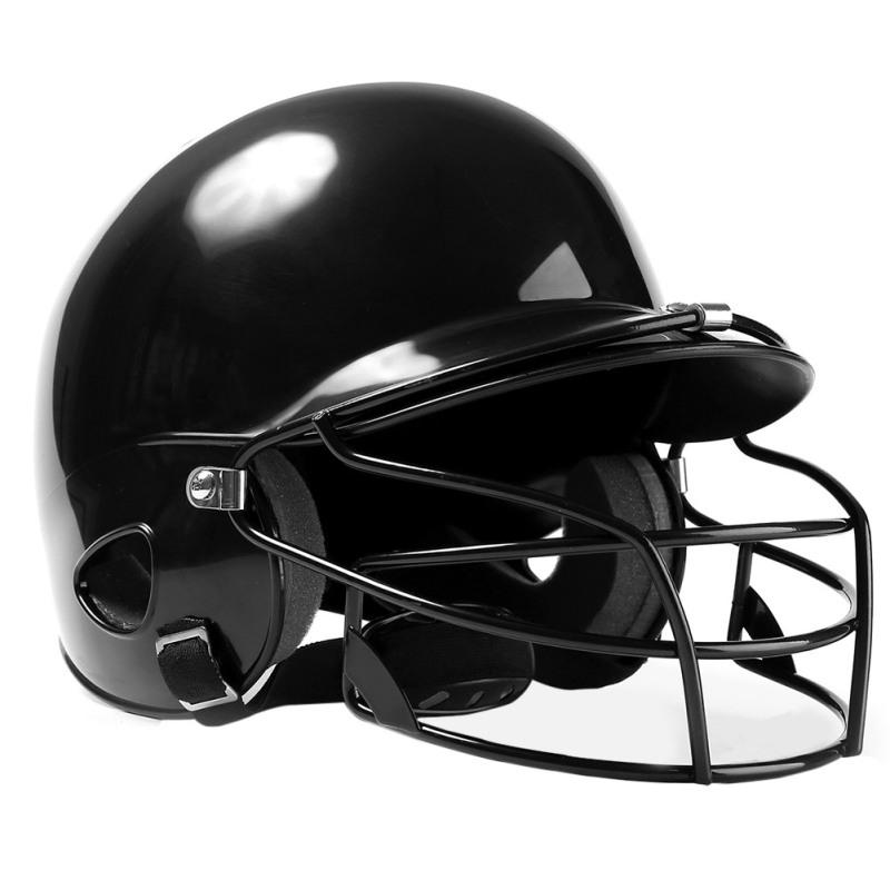 Unisex oddychające uszy twarz pełna ochrona hełm baseballowy osłona głowy