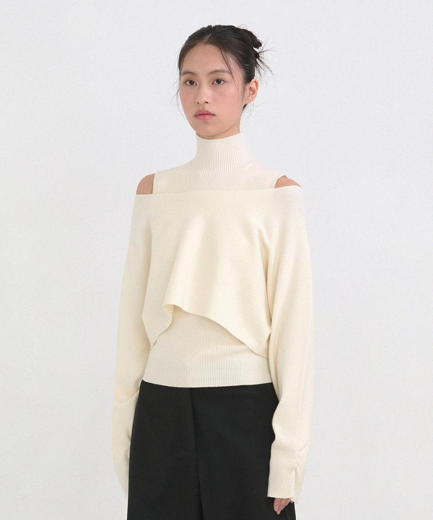 MICANE Lavina Sleeveless Boat Neck Knit Set