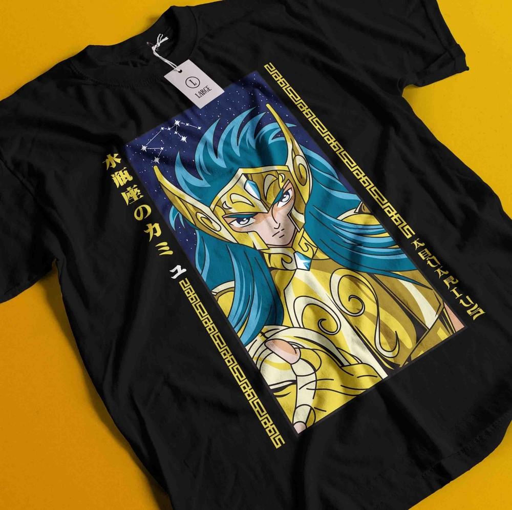 Saint Seiya Koszulka Rycerze Zodiaku Shun Anime Manga Graficzna Koszulka Unisex