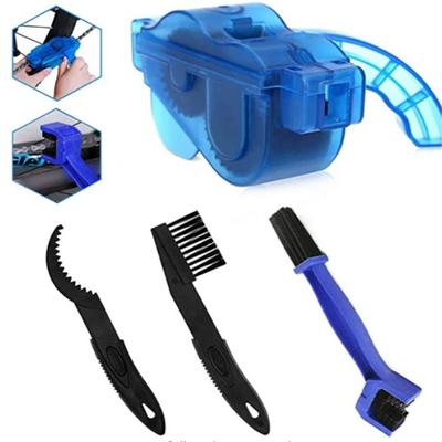 Mountain Bike Chain Cleaner Set,  Cleaning Tools, Motorcycle Brushes, Bike Brush Set, Chain Washer Kit for  Maintenance, Easy Cleaning