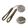 27 Zoll 11 Zähne Taschenkettensäge mit Paracord-Griff Handkettensäge Outdoor Notfallüberleben