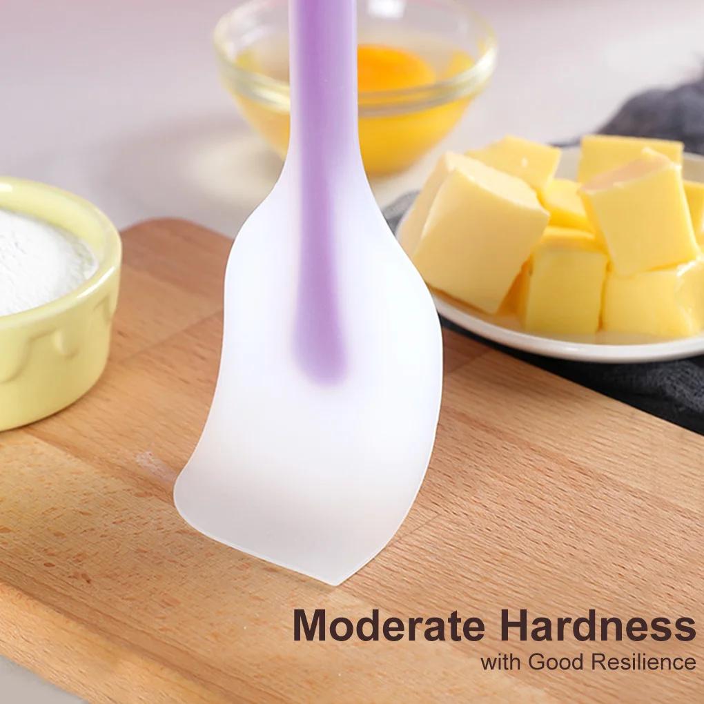 Baking Tools Spatula Translucent Mini Silicone Spatula Baking Spatula Cream Heat-Resistant Kitchen Utensils Scraper Decorator