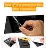 8PCS  Glossy Black Pillar Post Fit For Nissan Kicks P15 2018   -   Window Door Cover Trim  Decoration Stickers