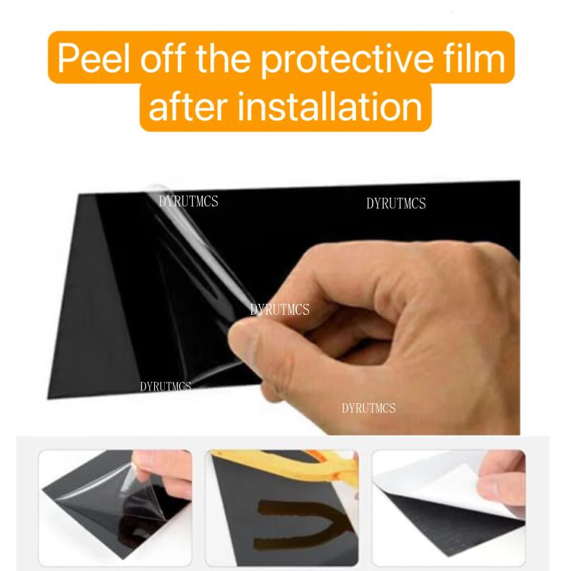 8PCS Glossy Black Pillar Post Fit For Nissan Kicks P15 2018 - Window Door Cover Trim Decoration Stickers