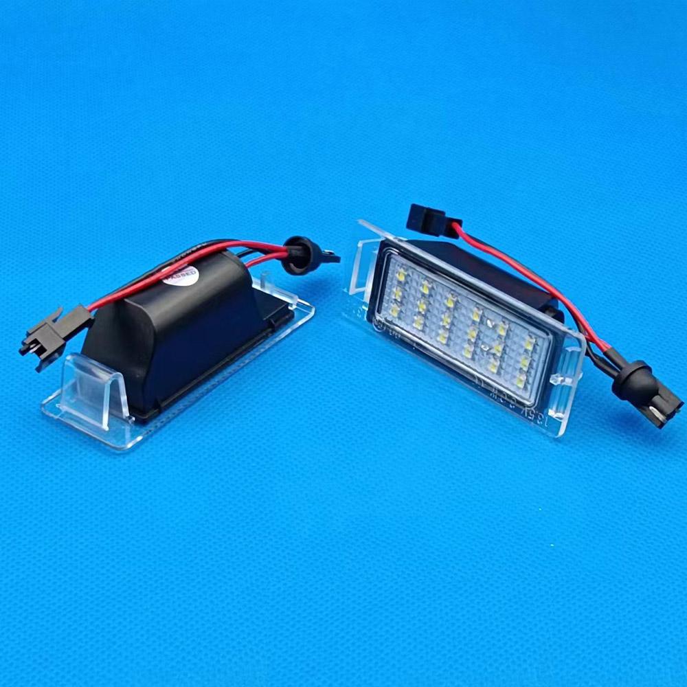 2Pcs LED License Plate Light For Cadillac CTS ELR XTS SRX GMC 13502178 13502179