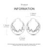 Original 925 Sterling Silver Tassel Earrings Women 2025 Zircon Ear Studs Sparkling Pave Hoop Earring Anniversary Jewelry Gift