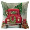 New Christmas Linen Body Pillow For Office Sofa Home Soft Nap Waist Cushion Comfortable Headboard Cushion For Lumbar Support