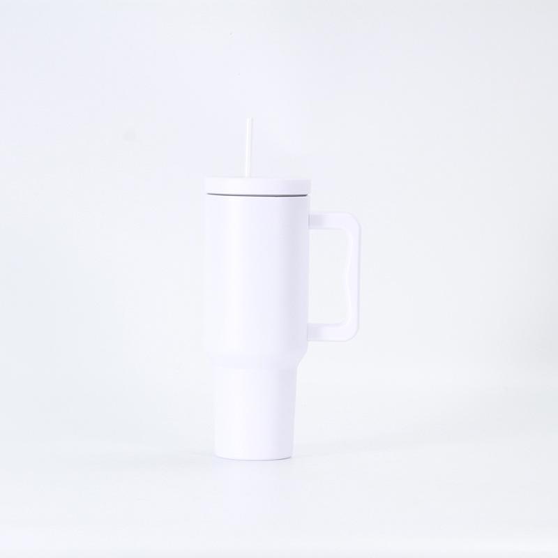 Taza Termo de Acero para EE. UU. con Asa Portátil Ice Bully Cup con Pajita Taza para Coche Duradera Duradera Útil Útil Segura Seguridad