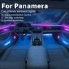 For Panamera 970/971 22in1 RGB Car Interior Acrylic Car Ambient Lights RGB Hidden Acrylic Strip Decoration Accessories
