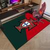 Portuguese Football Federation Crest Area Rug Office Rug, Chair Rug, Decor Carpet Livingroom Bedroom Mat, Large Size Fan Gifts Christmas Gifts