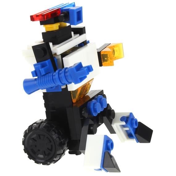 Construction Blocks Police 2in1 Police Off-Road Car Creative Set