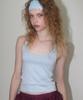CRANK Glitter Halterneck Top_Sky