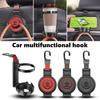 For Car Seat Back Cup Holder Hook Multifunctional Auto Headrest Hanger Corsa Mokka Astra Cascada Adam Insignia Meriva
