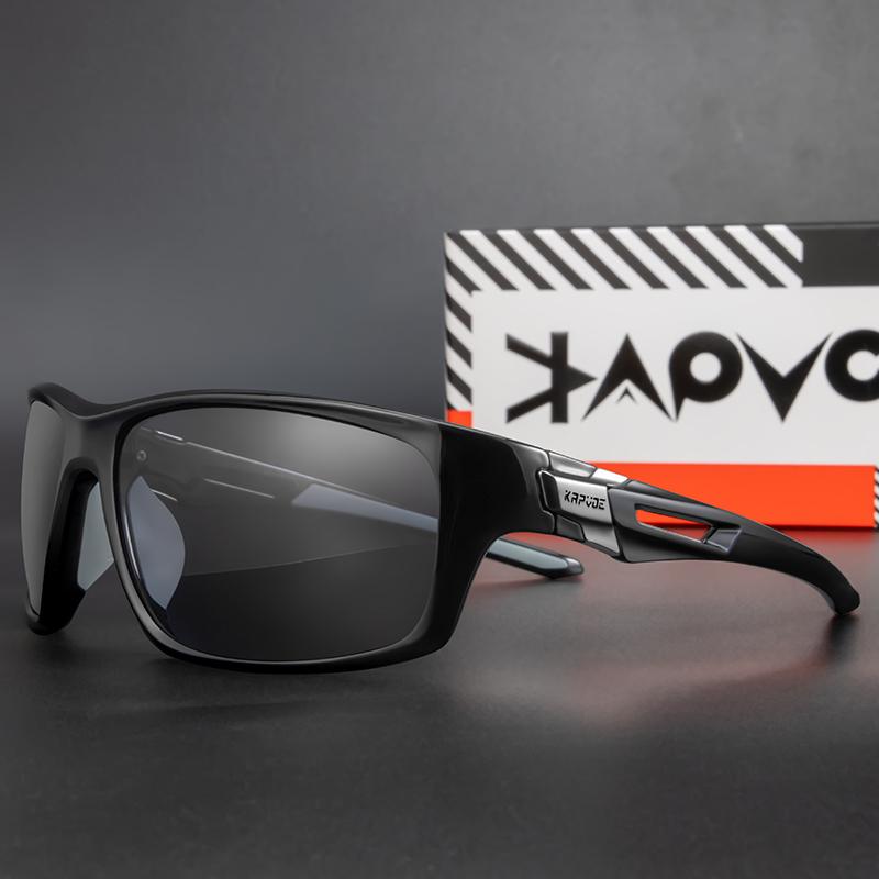 Kapvoe Cycling Sunglasses for Men UV400 Protection Driving Shades Outdoor Sports Fishing Hiking Classic Sun Glasses