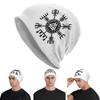 Viking Mythology Vegvisir Shield Valhalla Unisex Adult Beanies Caps Knitting Bonnet Hat Warm Hip Hop Autumn Winter Skullies Hats