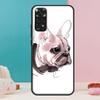 Cute French Bulldog Case For Xiaomi Redmi Note 14 13 Pro 12 11 9 10 9S 10S 11S 12S Redmi 14C 13C 10C 12C Cover