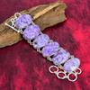 Lepidolite Bracelet Jewelry, 925 Solid Sterling Silver Jewelry, Handmade Jewelry Beauteous Gemstone Bracelet For Love