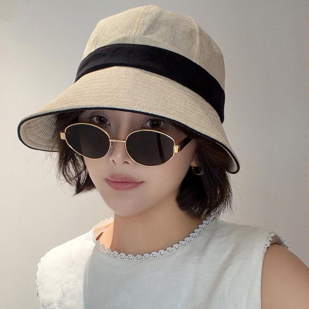 Fisherman Hat Summer Wide Brim Breathable Sun Protection Outdoor Travel For Women