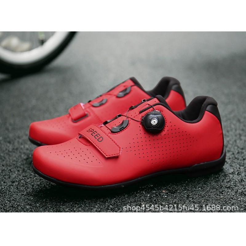 Unisex Large Size Road Cycling Shoes With Cleat Compatibility MTB Bikes Breathable Fit