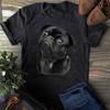 Mops T-Shirt Für Hundemama Papa Geschenkidee Lustiges Süßes Schwarzes Mops T-Shirt - Geschenk für Hundeliebhaber - Lustiger Hund - Mops Liebhaber - Muttertag