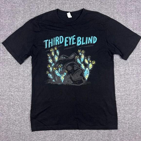 Reprint Third Eye Blind Band Basic Black Graphic Unisex Vtg Unisex T-Shirt