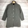 Casaco Acolchoado Traditional Weatherwear Outer S Cinza Gola Alta Casaco de Lã(USADO)