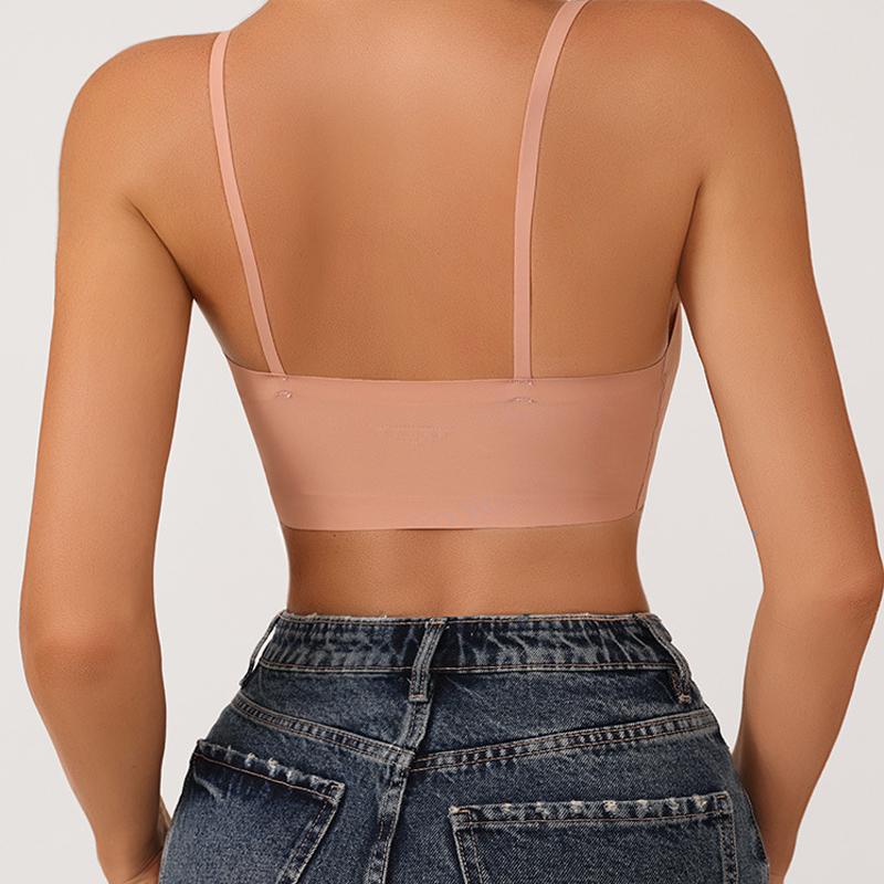 Seamless Bras for Woman Push Up Underwear Sleep Removable Padded Bralette One Piece Brassiere Wireless Comfort Intimate 16 Colors