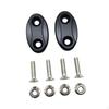 2 Pieces Motorcycle Mirror Mount Riser Decorative Mirrors Rearview Base Seat Covers