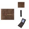 Baellerry Men's Short RFID Wallet Vintage Open Design Billfold Multi-card Slot Card Holder Fashion Patchwork Coin Purse