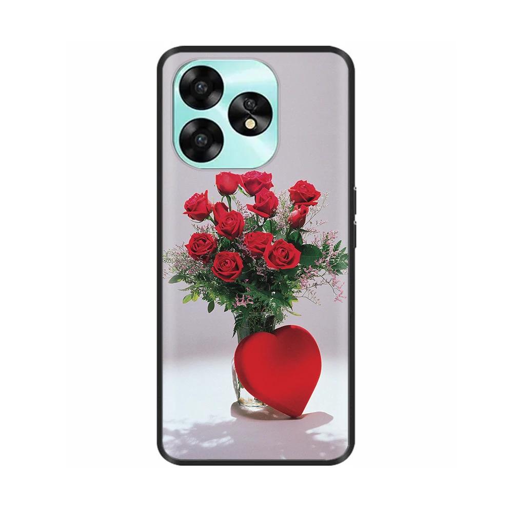 Für UMIDIGI A15 Hülle A15C Coque Mode Niedliche Abdeckung Schwarze Weiche Silikon Handyhüllen Für UMIDIGI A15C Funda A 15 UMIDIGIA15 Taschen