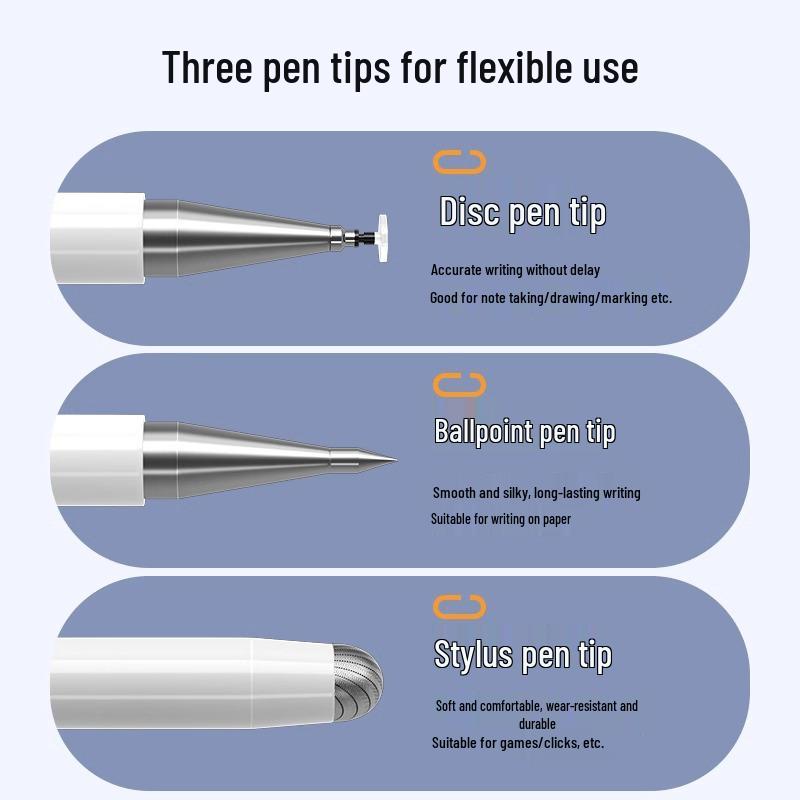 Universal High-Precision Capacitive Touch Screen Stylus Pen for Tablets & Phones