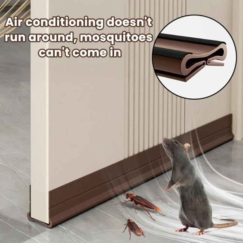 1pc Soundproofing strips, door seams, sealing strips, door doors, soundproof door stickers, bedroom doors